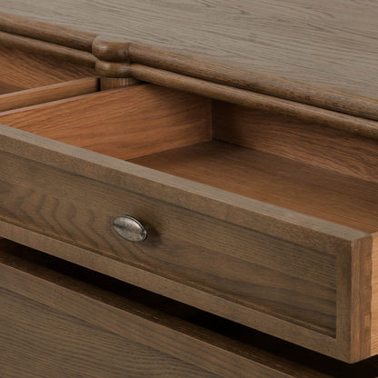 Toulouse 9 Drawer Dresser - Toasted Oak Veneer