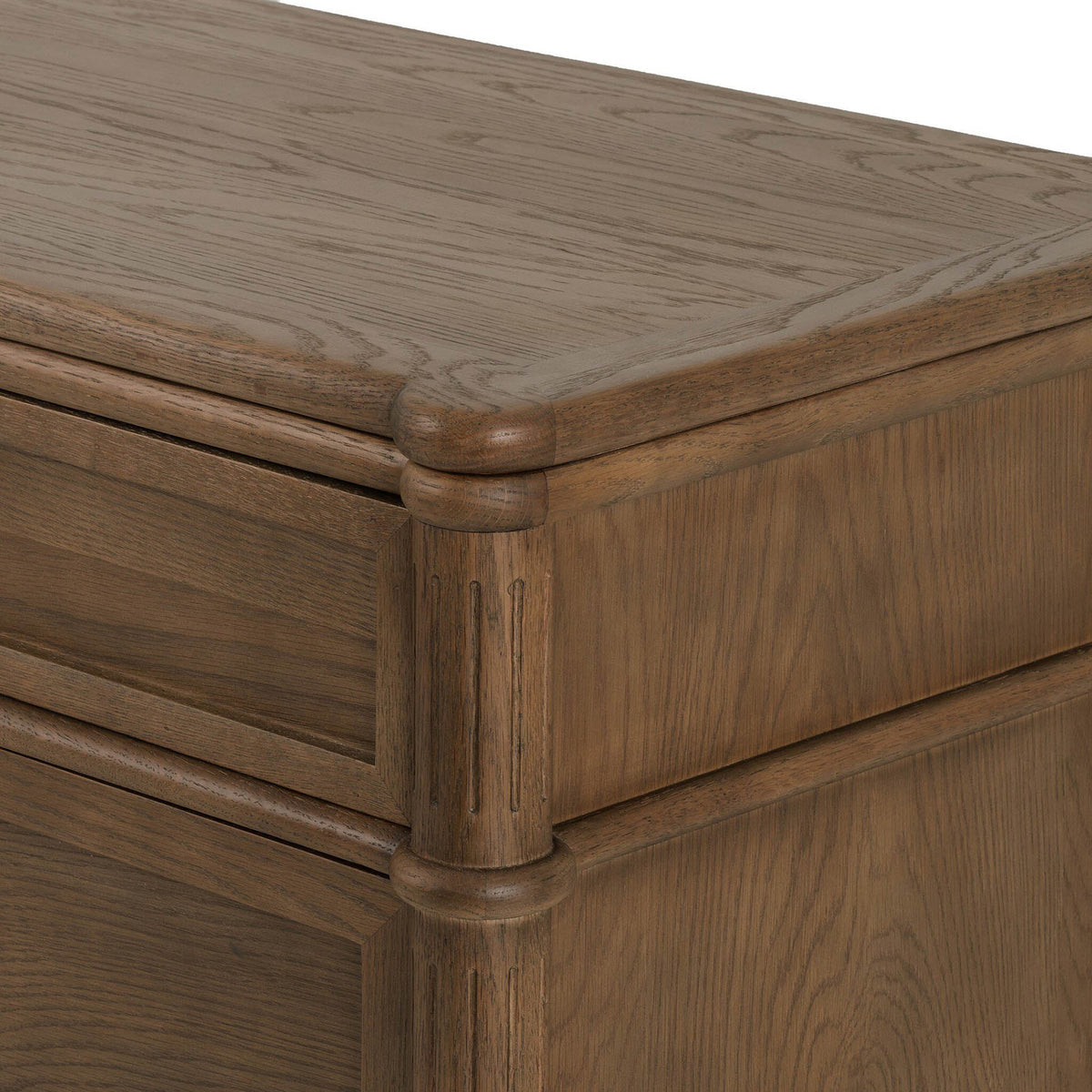 Toulouse 9 Drawer Dresser - Toasted Oak Veneer