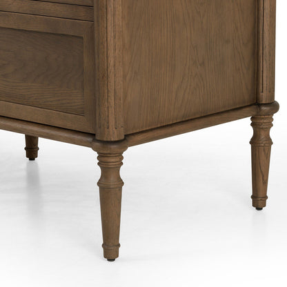 Toulouse 9 Drawer Dresser - Toasted Oak Veneer