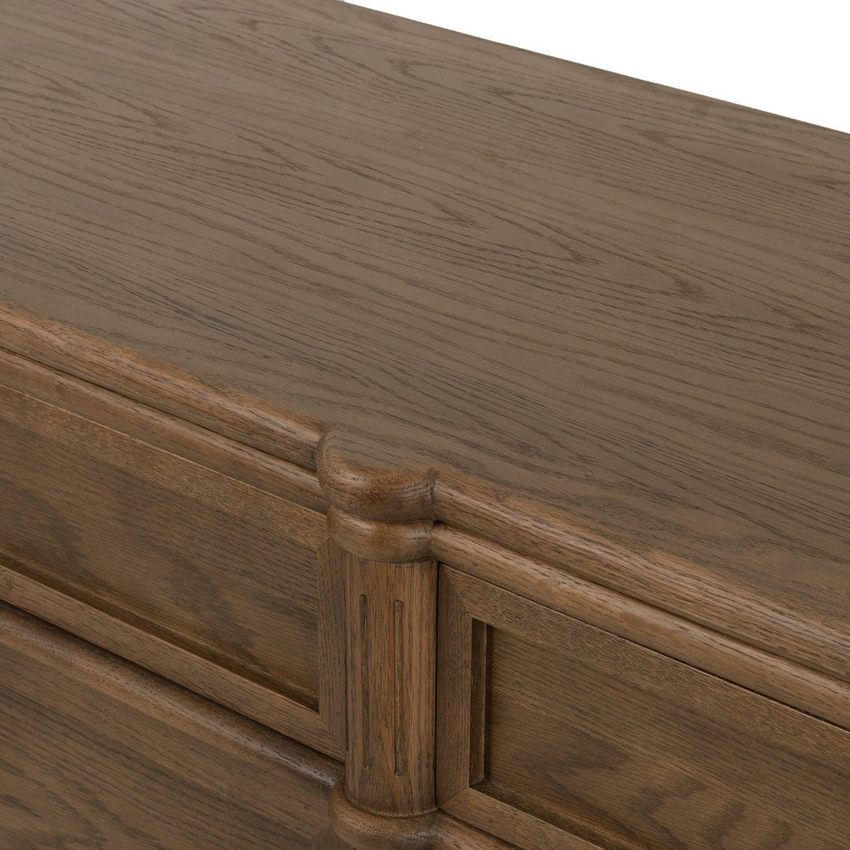Toulouse 9 Drawer Dresser - Toasted Oak Veneer