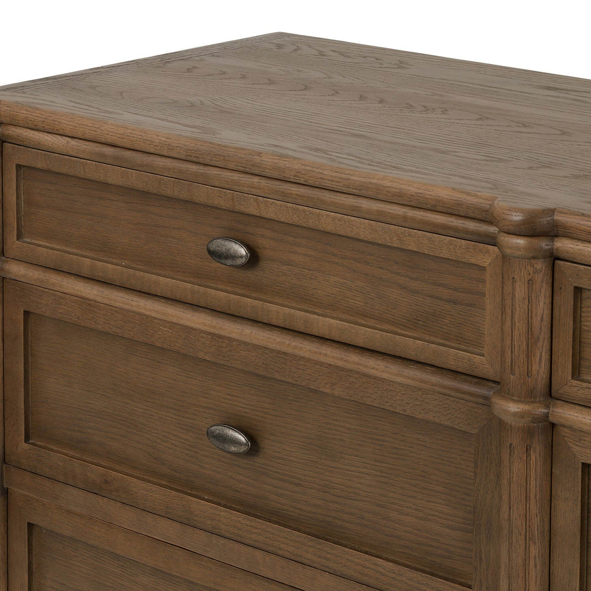 Toulouse 9 Drawer Dresser - Toasted Oak Veneer