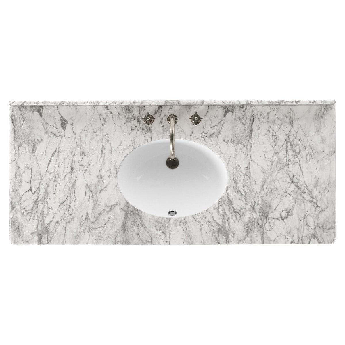 Toulouse Single Wide Vanity - Washed Blonde Oak Veneer