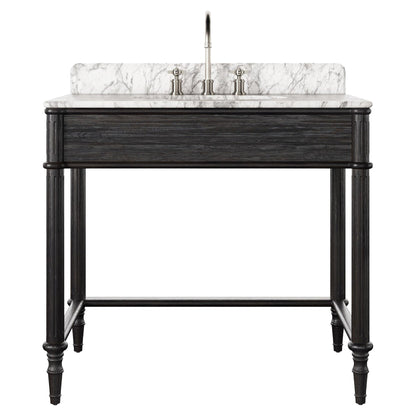 Toulouse Washstand - Satin Black Veneer