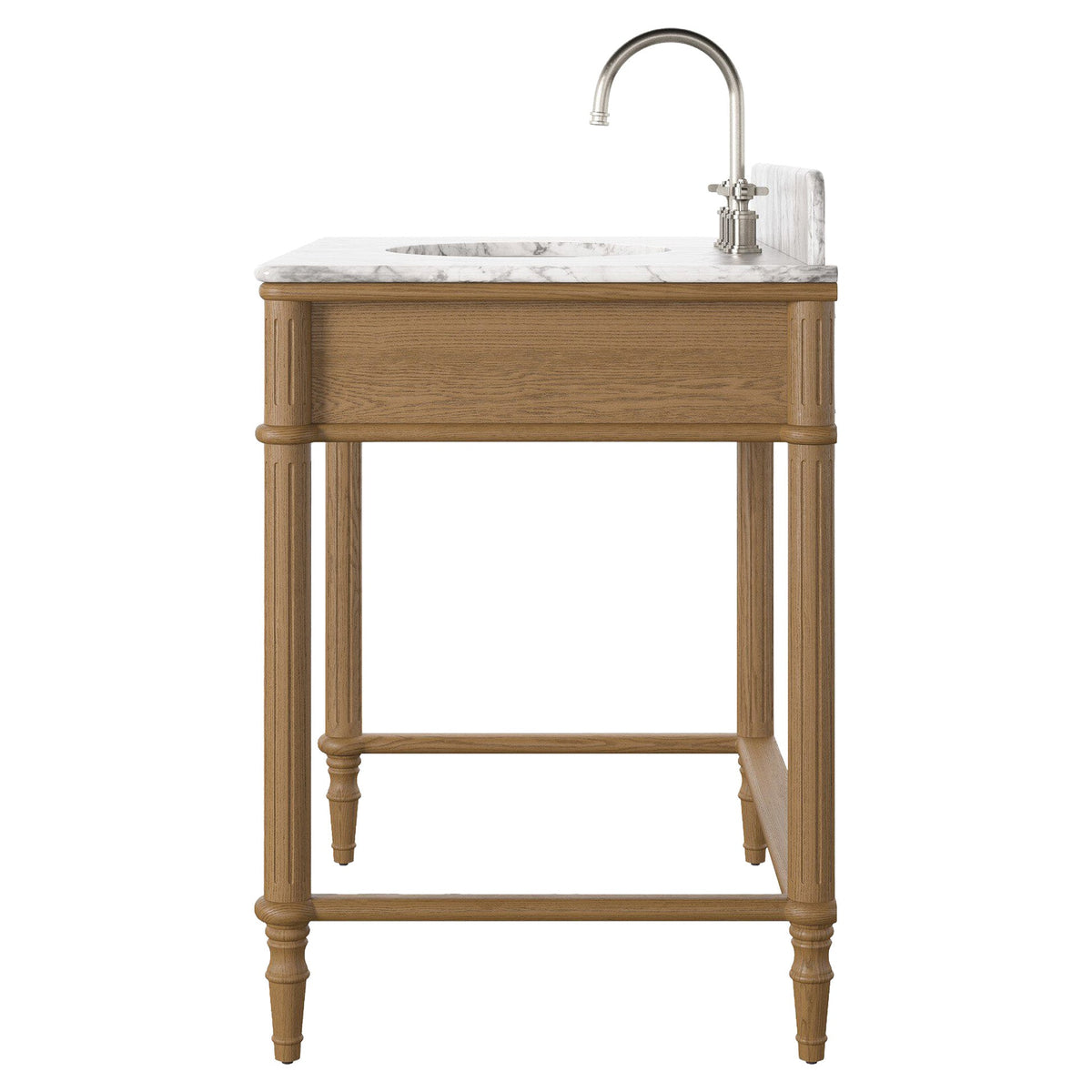 Toulouse Washstand - Washed Blonde Oak Veneer