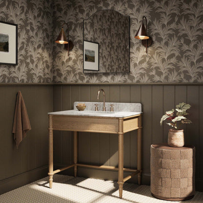 Toulouse Washstand - Washed Blonde Oak Veneer