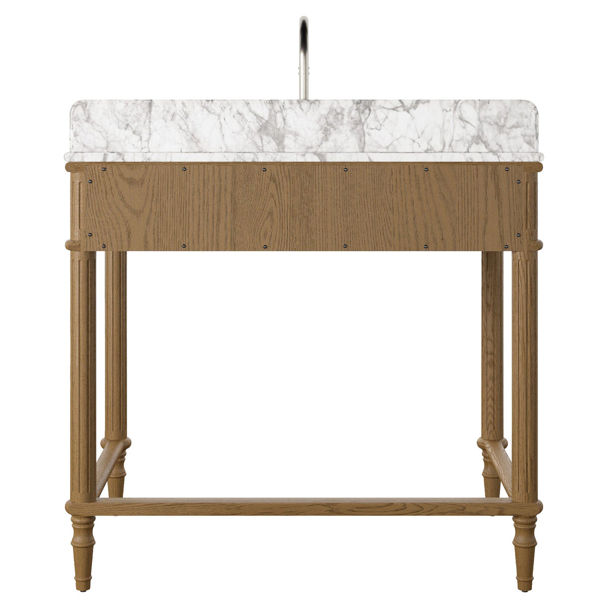 Toulouse Washstand - Washed Blonde Oak Veneer