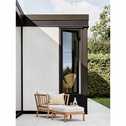 Tradition Outdoor Lounge Chair - Teak, Light Sand