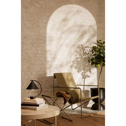 Travertine Table Large - Cashmere