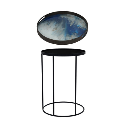 Tray Table High - Blue Mist Organic