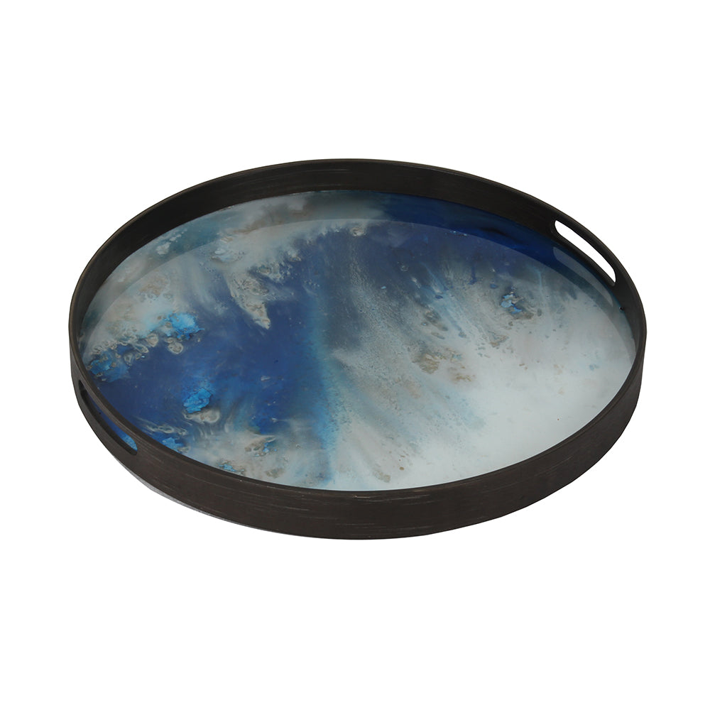 Tray Table High - Blue Mist Organic