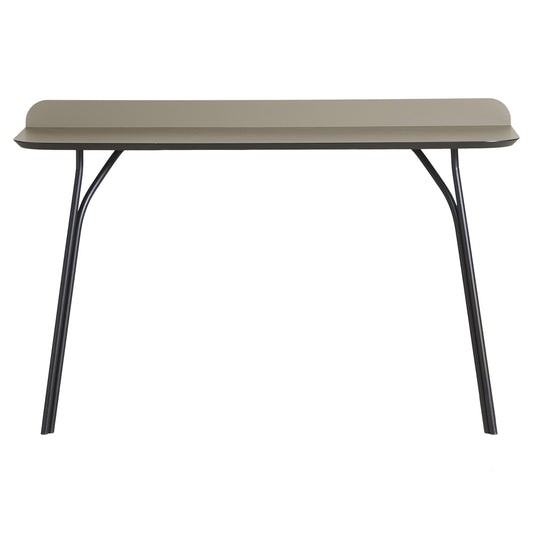 Tree Console Table - Beige Top, Black Legs