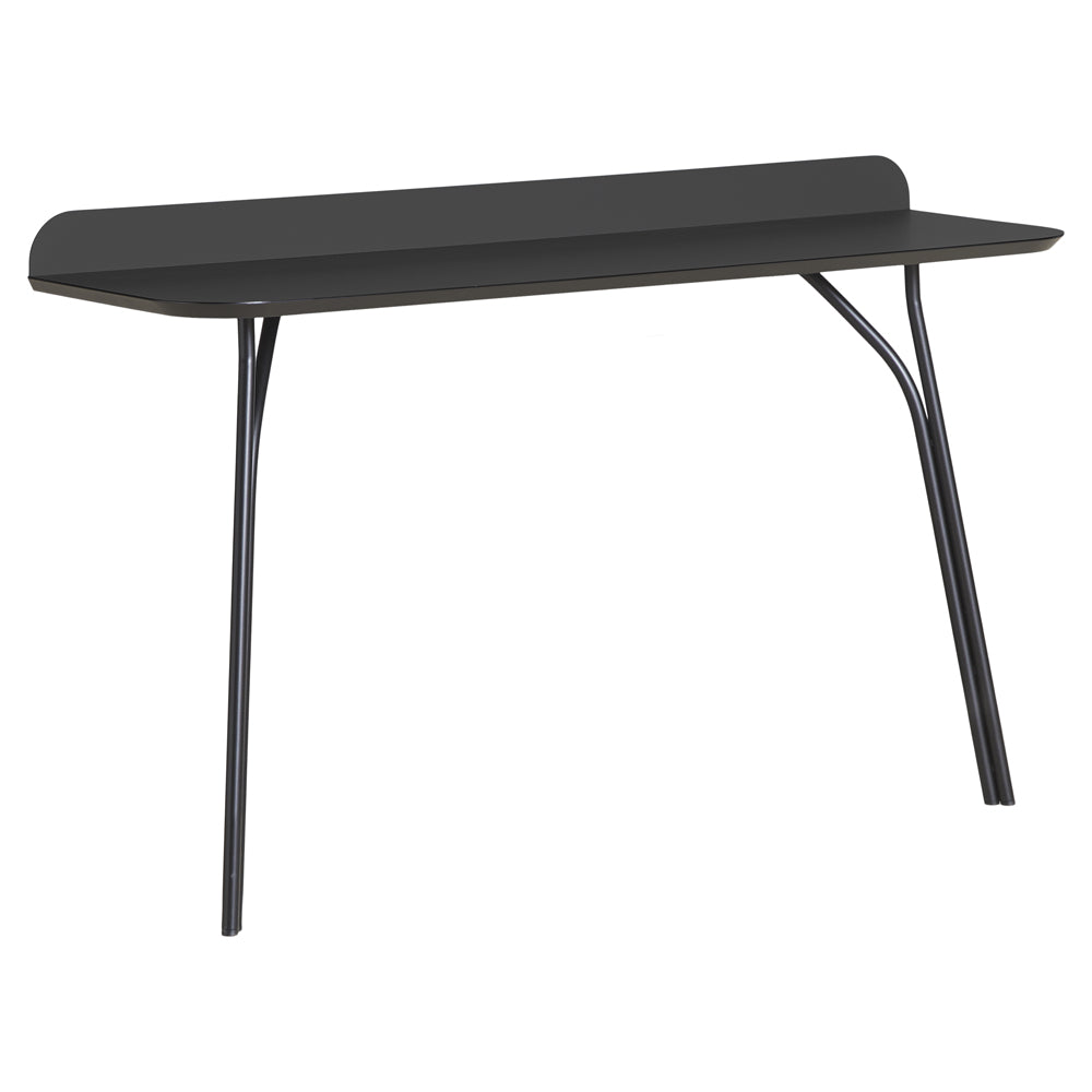 Tree Console Table - Black Top, Black Legs