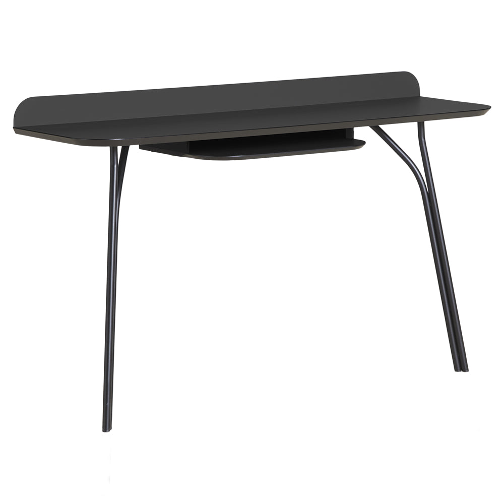 Tree Console Table - Black Top, Black Legs