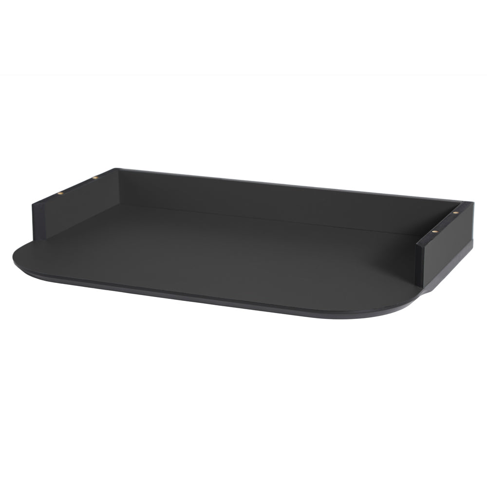 Tree Console Table - Verde Comodoro Top, Black Legs