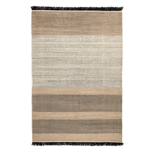 Tres Stripes Rug - Black
