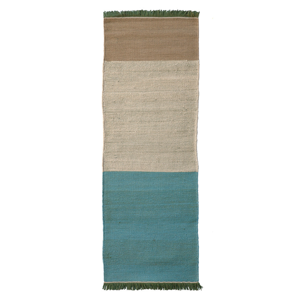 Tres Stripes Rug - Green