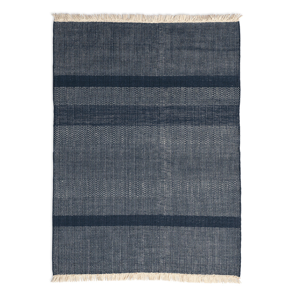 Tres Texture Rug - Blue