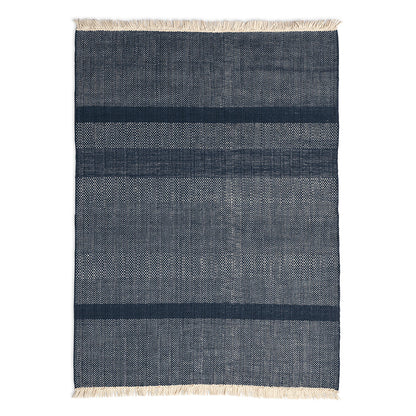 Tres Texture Rug - Blue