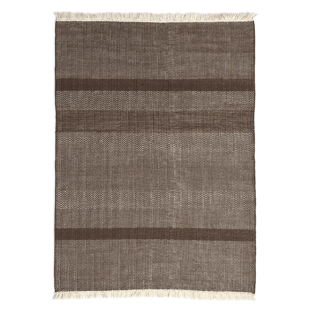 Tres Texture Rug - Chocolate