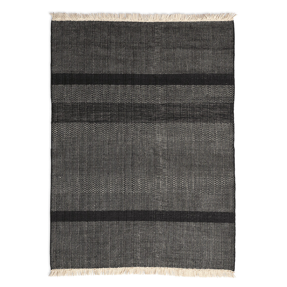 Tres Texture Rug - Black