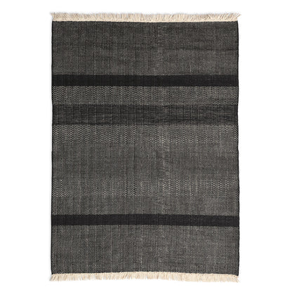 Tres Texture Rug - Black