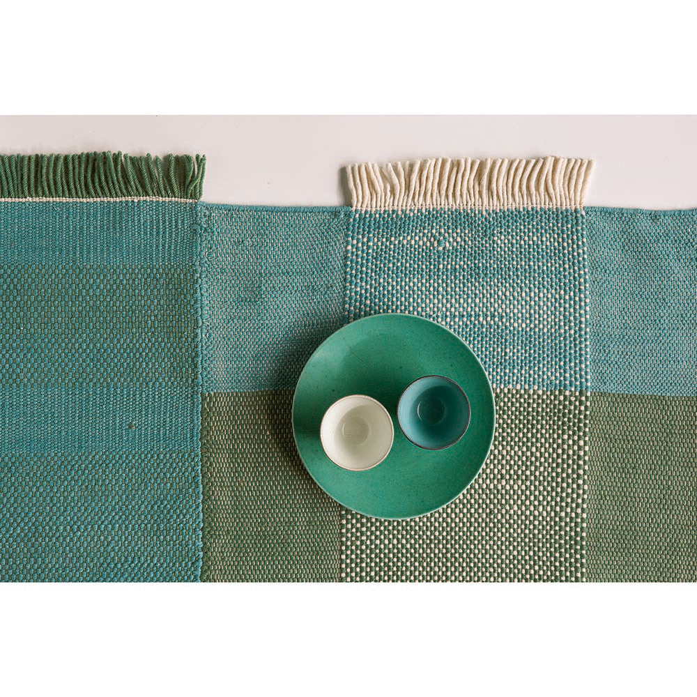 Tres Rug - Green