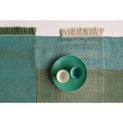 Tres Rug - Green