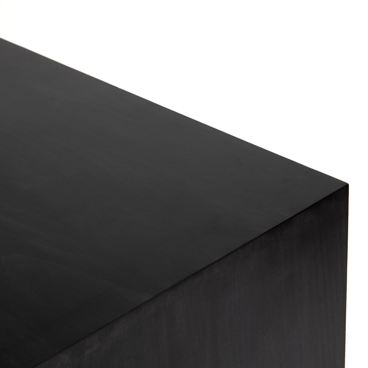 Trey Filing Credenza Desk System - Black Wash Poplar