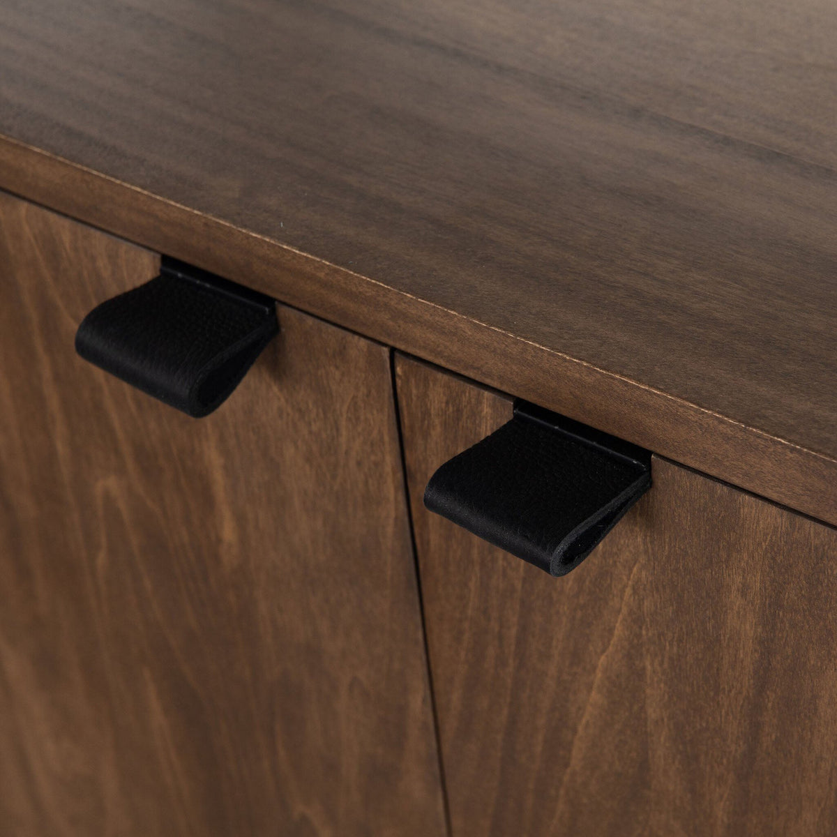 Trey Modular Wall Desk With 2 Bookcases - Auburn Poplar