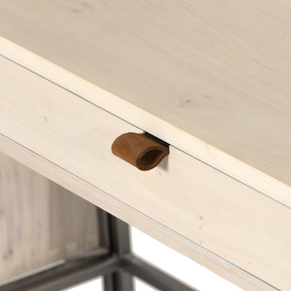 Trey Modular Wall Desk With 2 Bookcases - Dove Poplar