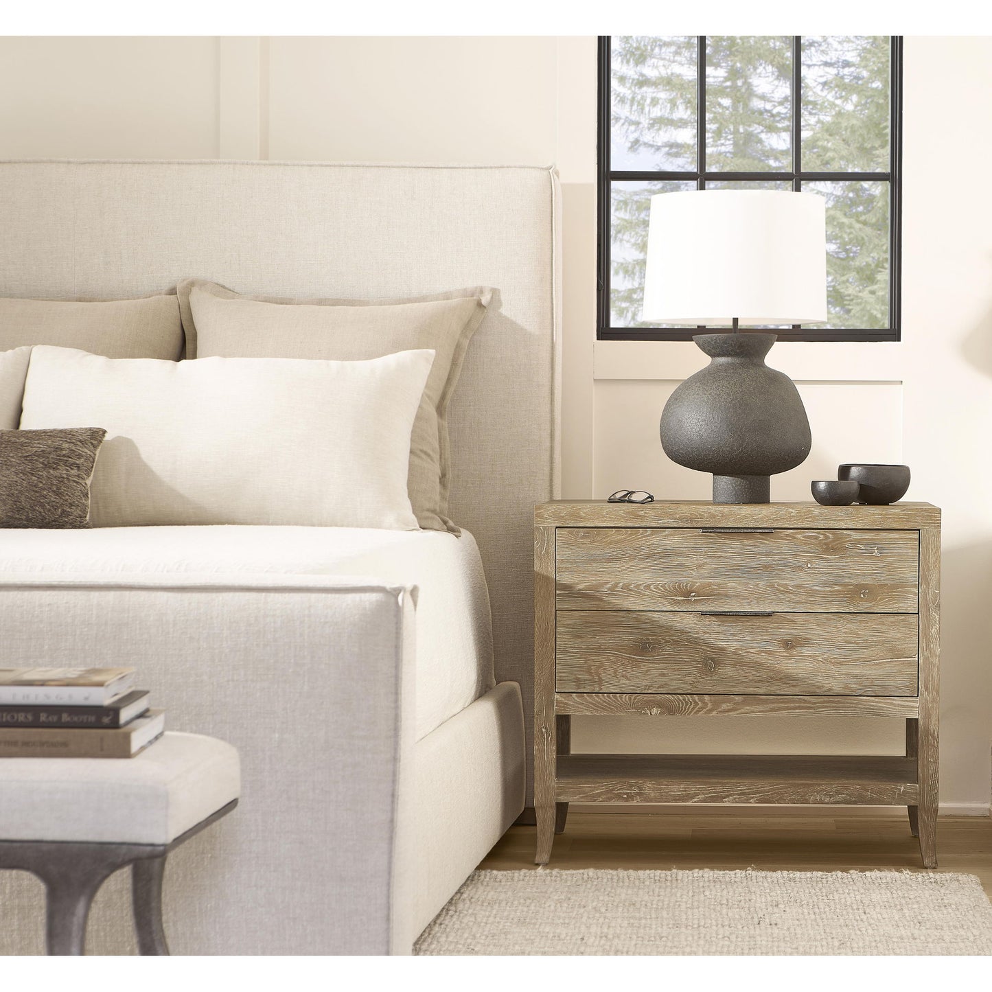 Tribeca Nightstand - 2 Drawers