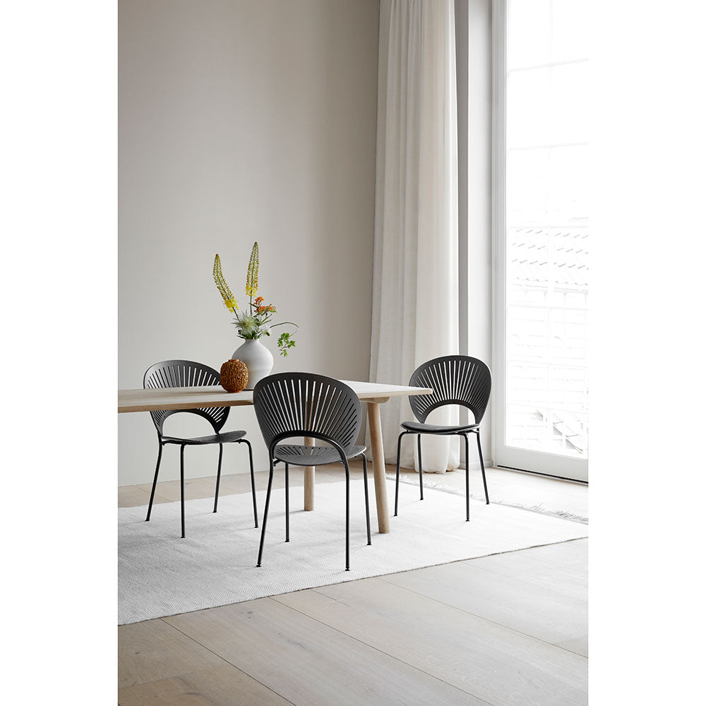 Trinidad Dining Chair - Lacquered Walnut
