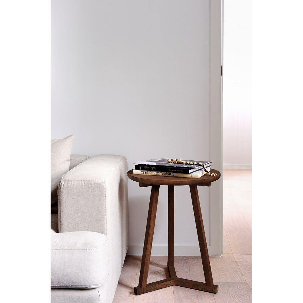 Tripod Side Table - Teak