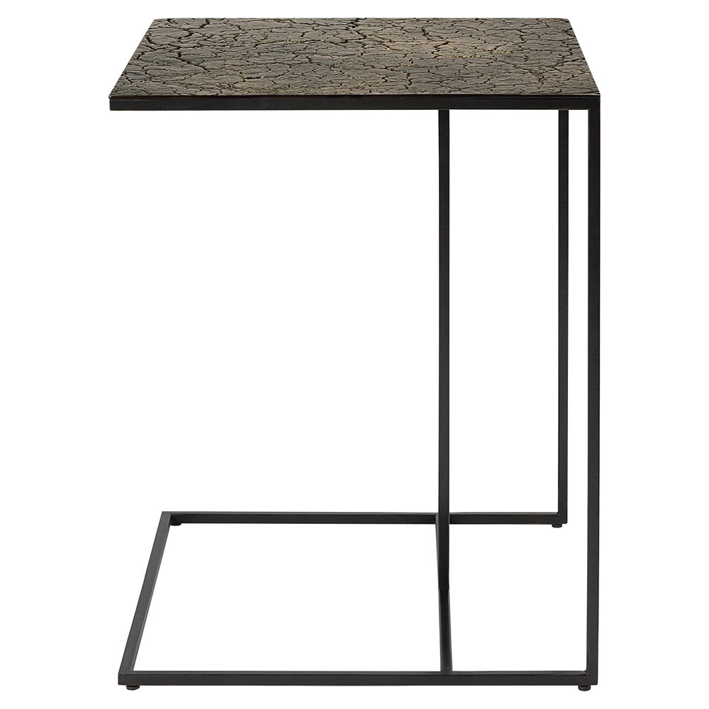 Triptic Side Table - Lava Whisky
