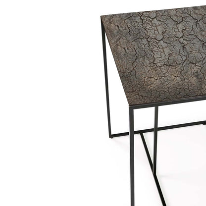 Triptic Side Table - Lava Whisky