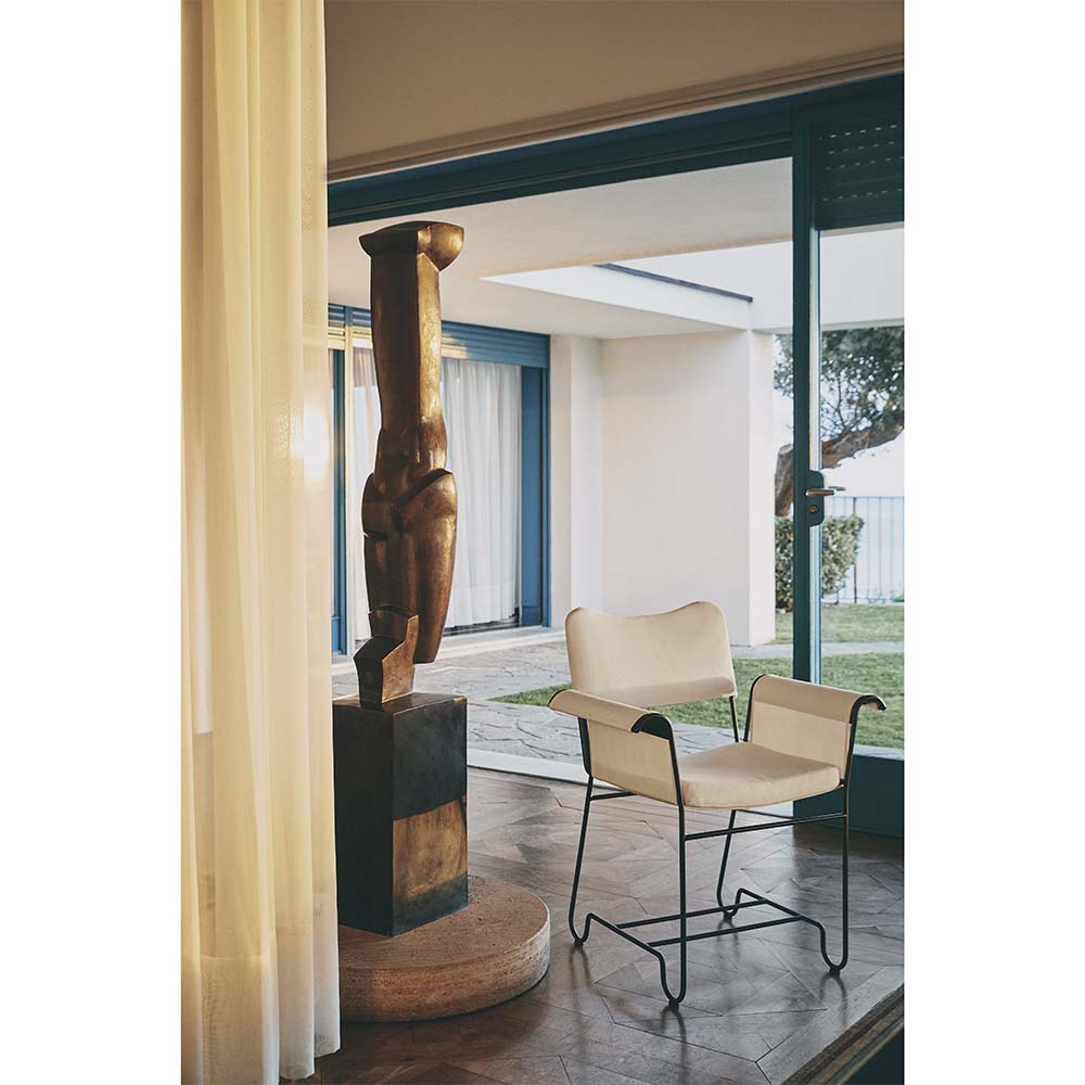 Tropique Dining Chair - Leslie 06, Black Base