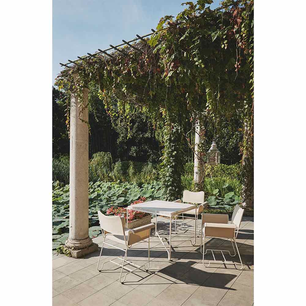 Tropique Dining Chair - Leslie 12, White Base