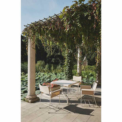 Tropique Dining Chair - Leslie 12, White Base