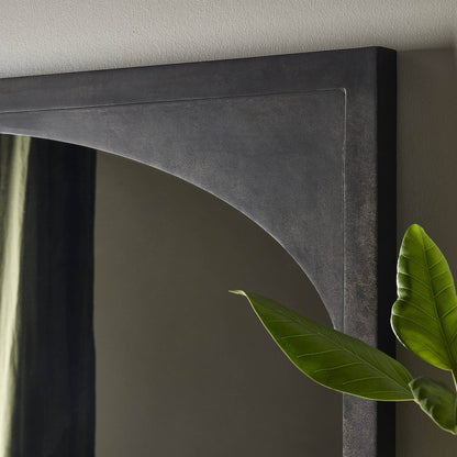 Troyes Floor Mirror - Burnished Charcoal