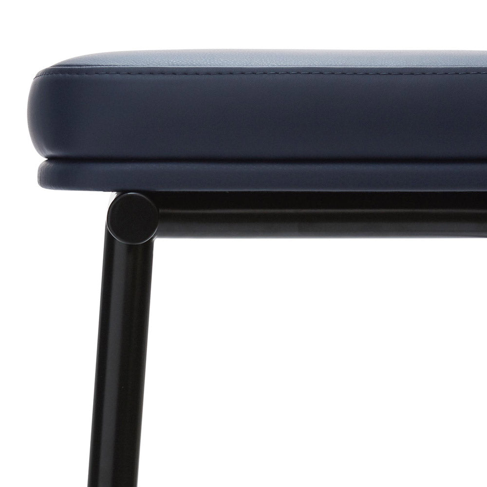 Tubby Tube Upholstered Counter Stool