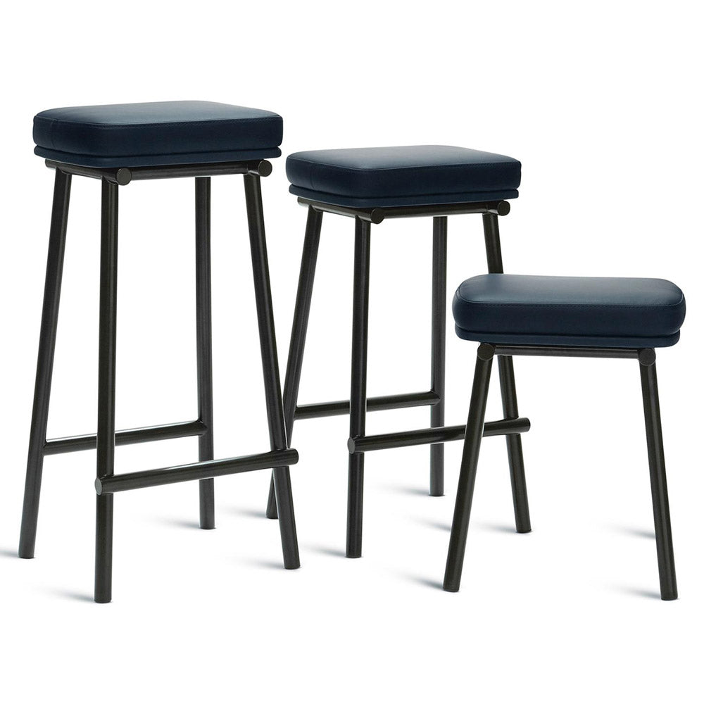 Tubby Tube Upholstered Counter Stool