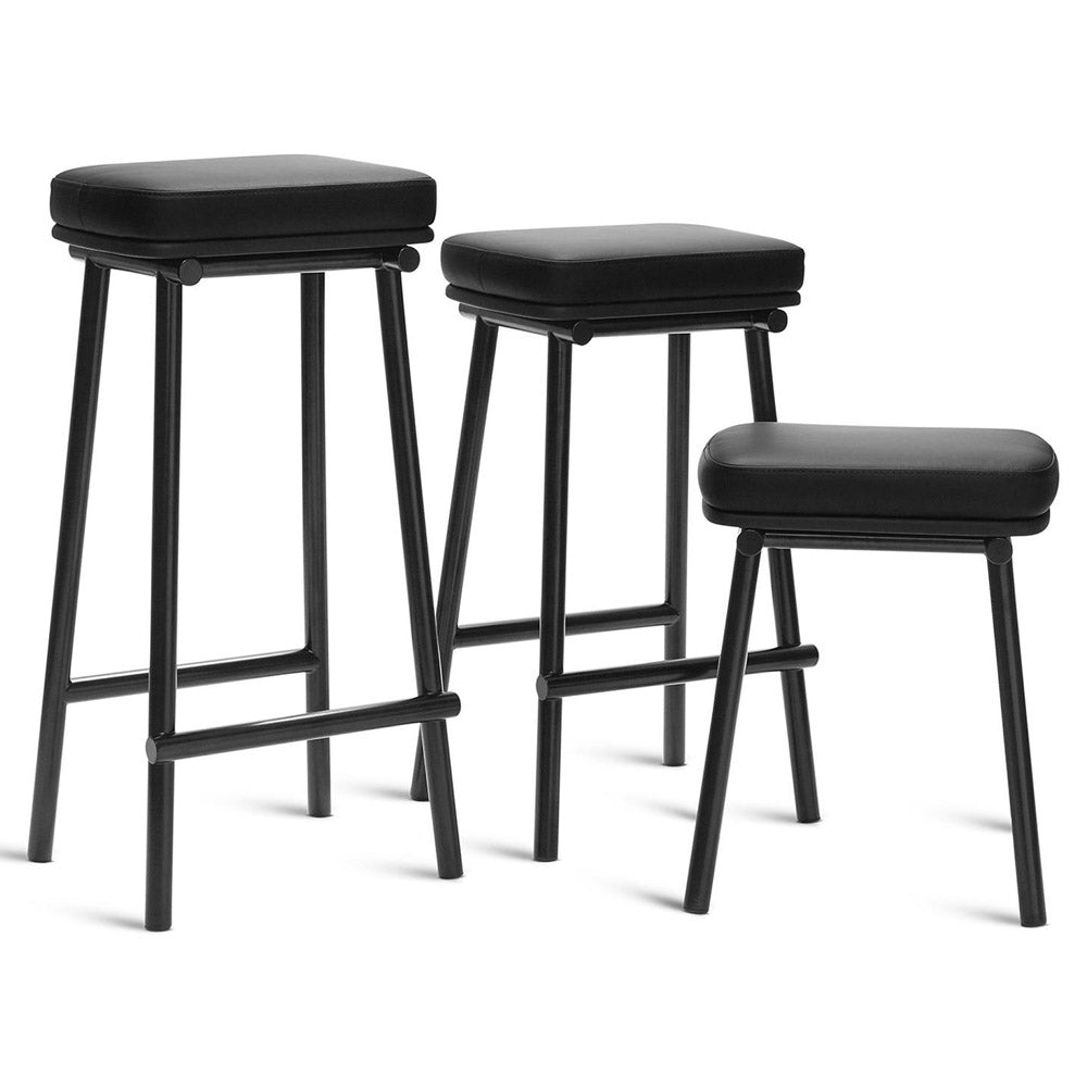 Tubby Tube Upholstered Counter Stool