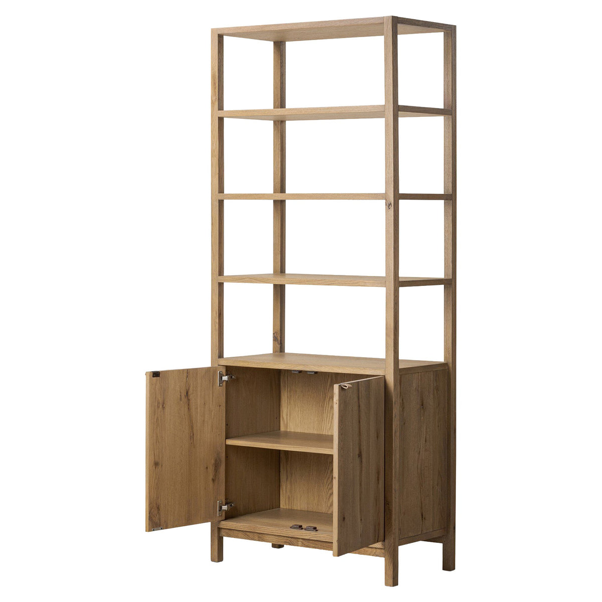Tula Bookcase - Worn Oak Veneer
