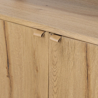 Tula Bookcase - Worn Oak Veneer