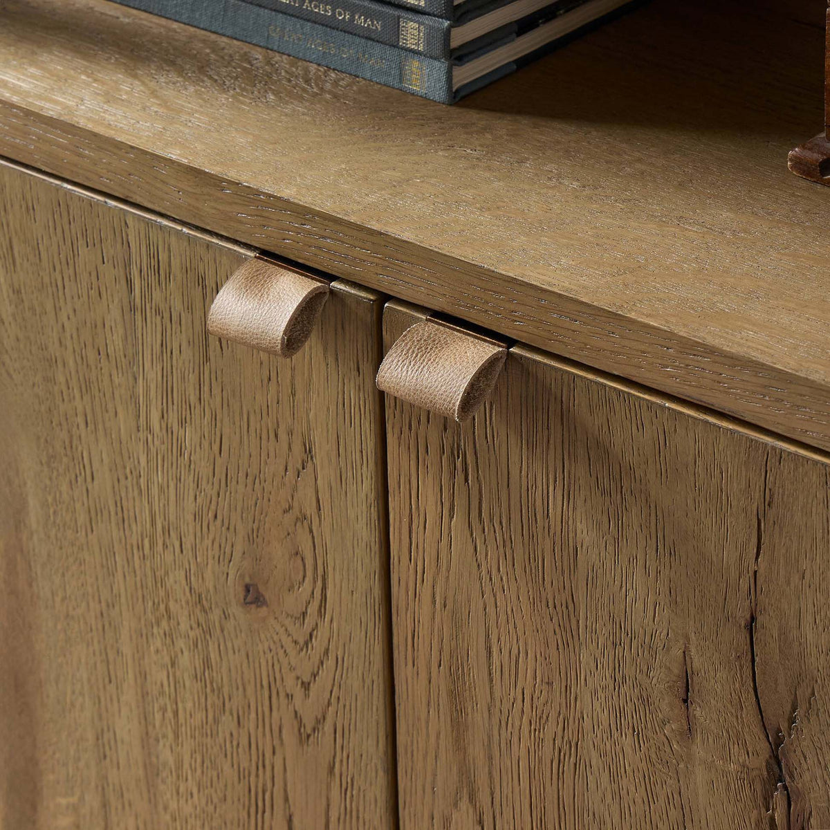 Tula Bookcase - Worn Oak Veneer