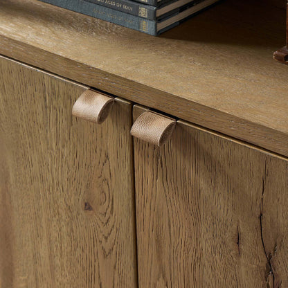Tula Bookcase - Worn Oak Veneer