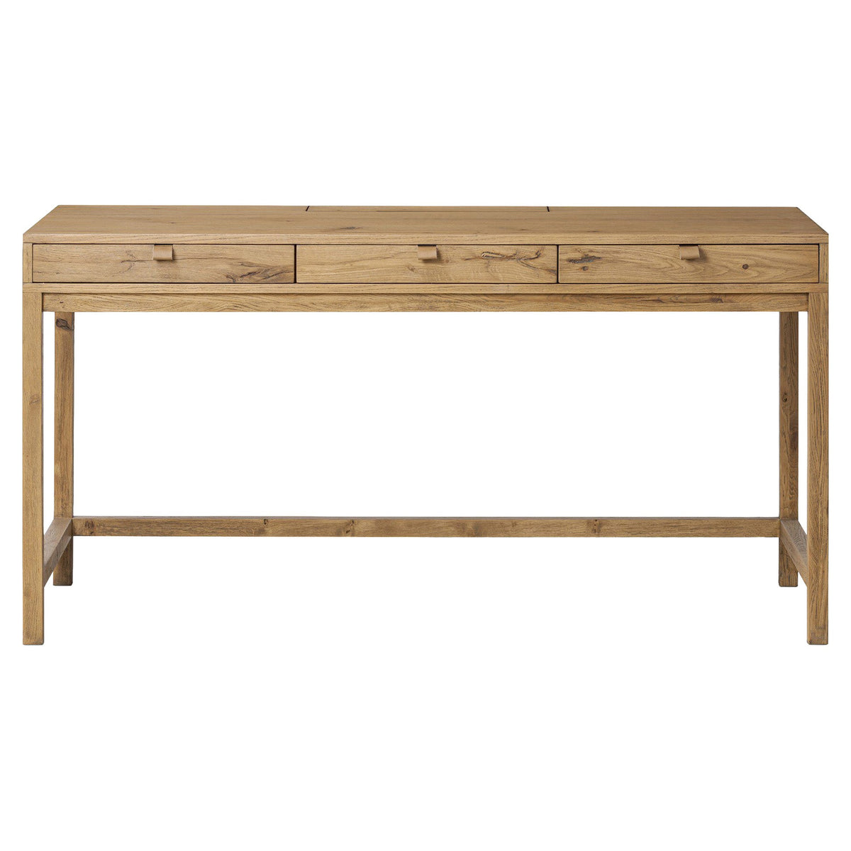 Tula Writing Desk - Worn Oak Veneer