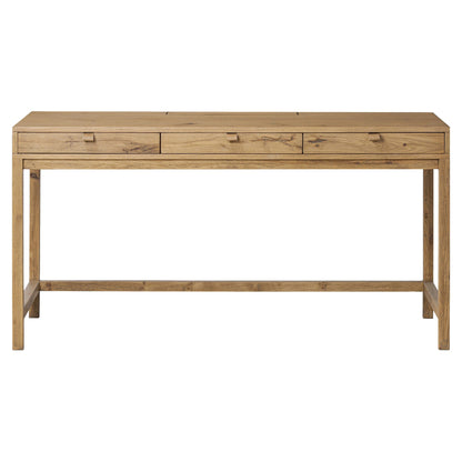 Tula Writing Desk - Worn Oak Veneer