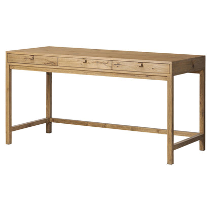 Tula Writing Desk - Worn Oak Veneer