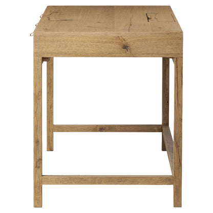 Tula Writing Desk - Worn Oak Veneer